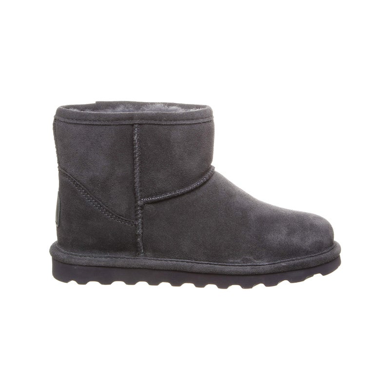 BEARPAW Women's Alyssa Ankle Boot Charcoal 8.5 M US - Image 4